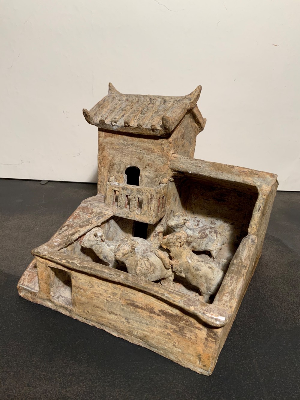 A Chinese Han Dynasty pottery farm View VII
