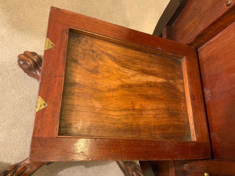  Irish burr walnut centre table View VII