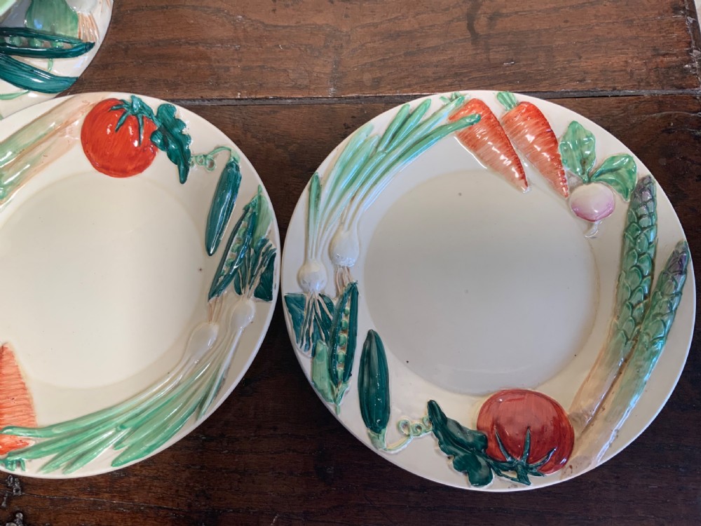 Clarice Cliff salad serving set View III