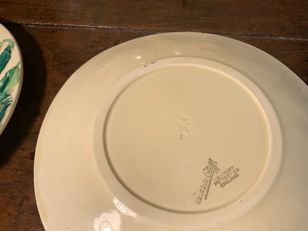 Clarice Cliff salad serving set View IV