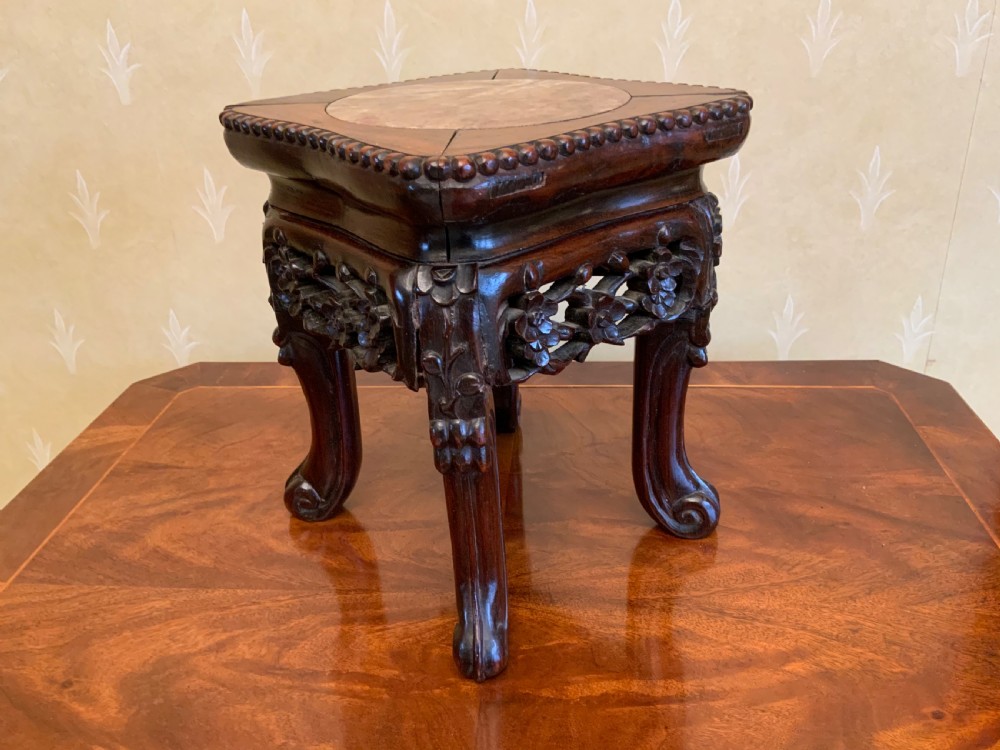 Mid 19th century Chinese table top stand View II