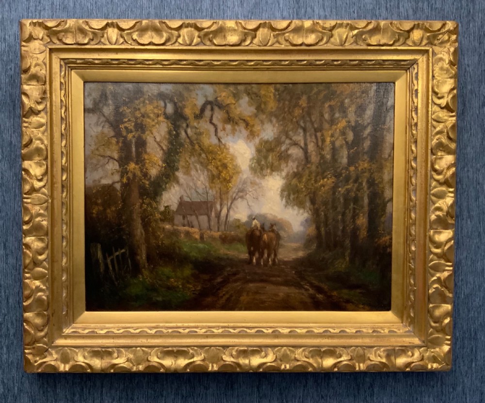 Oil painting  by George Leon Little