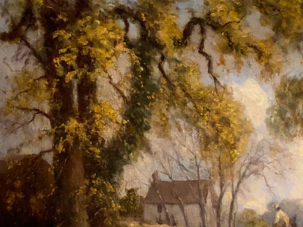 Oil painting  by George Leon Little View III