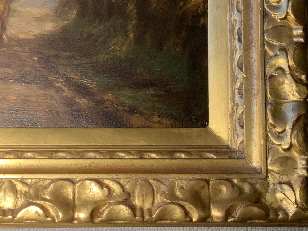 Oil painting  by George Leon Little View VI