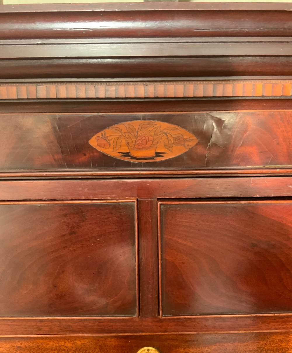 Georgian mahogany chest on chest View IV