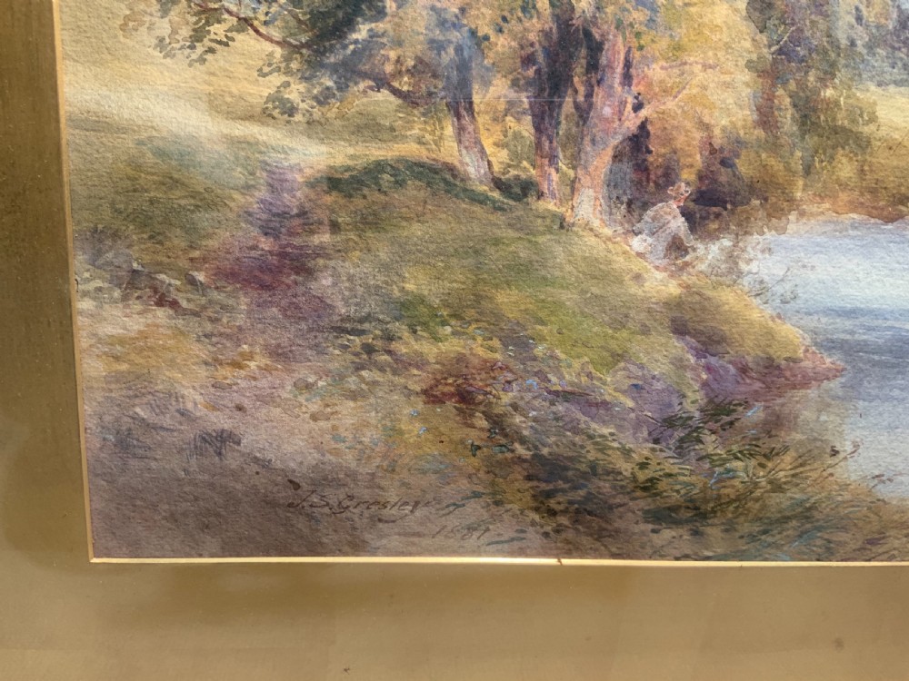 Landscape watercolour View II
