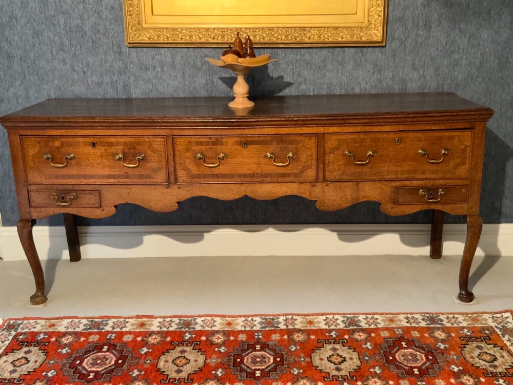 Georgian oak dresser