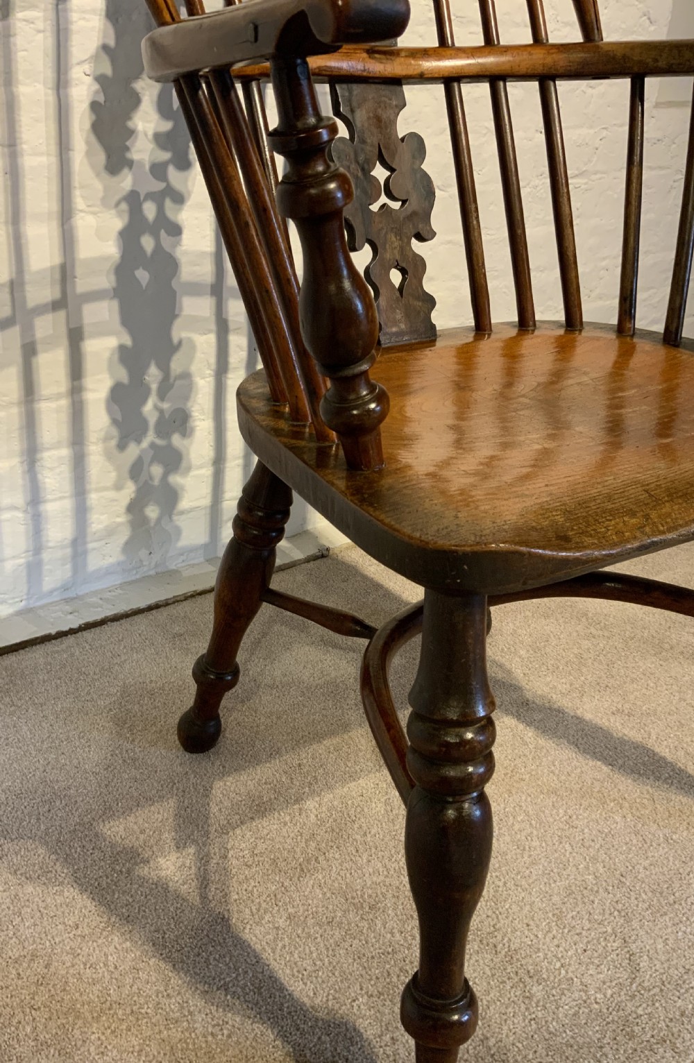 19th century Windsor chair. View V