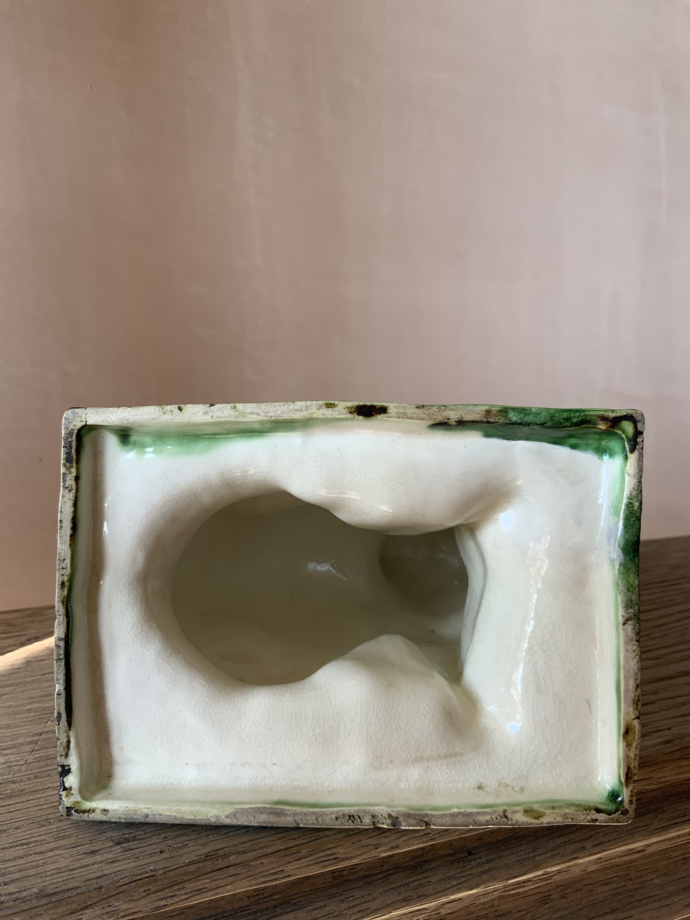 An 18th century English creamware cat View IX