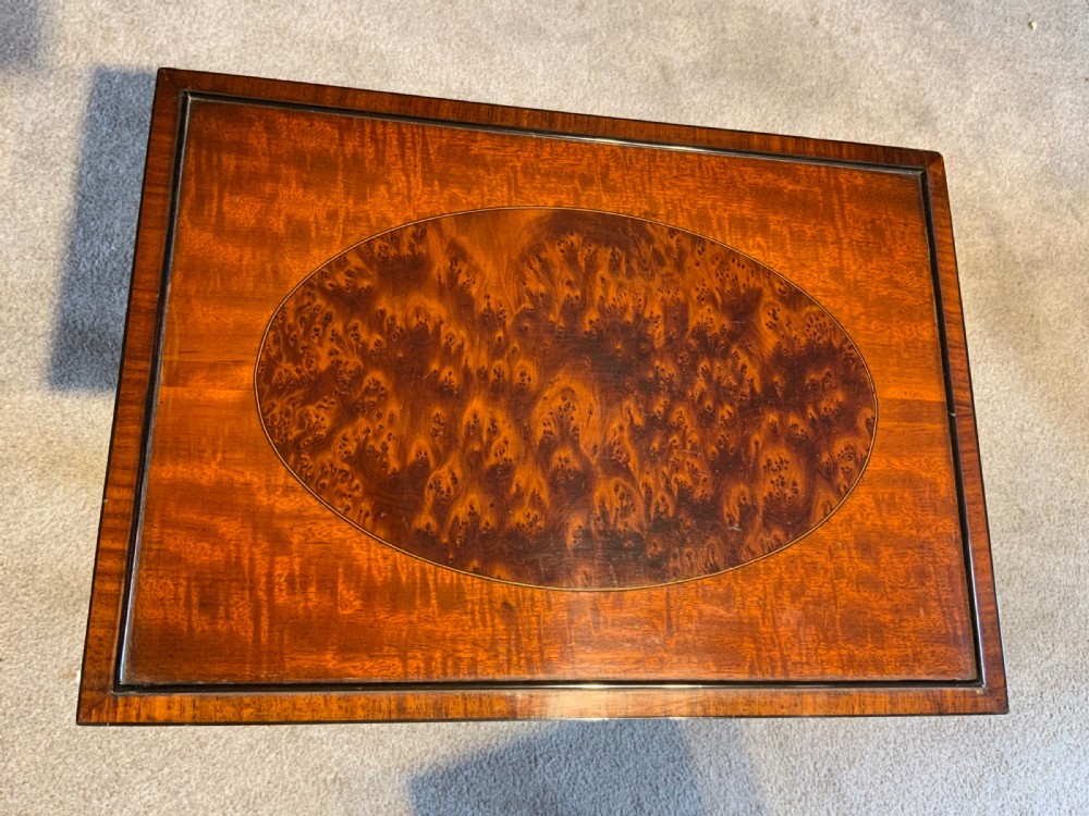 A quartetto, nest of mahogany tables View III