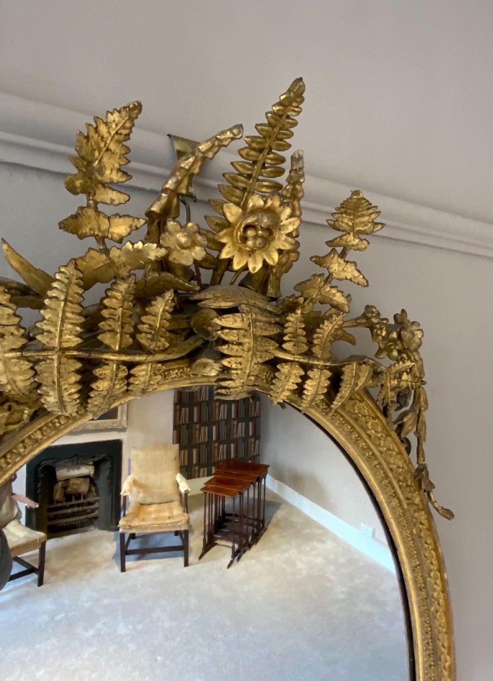 Pair of 19th century gilt mirrors View VI