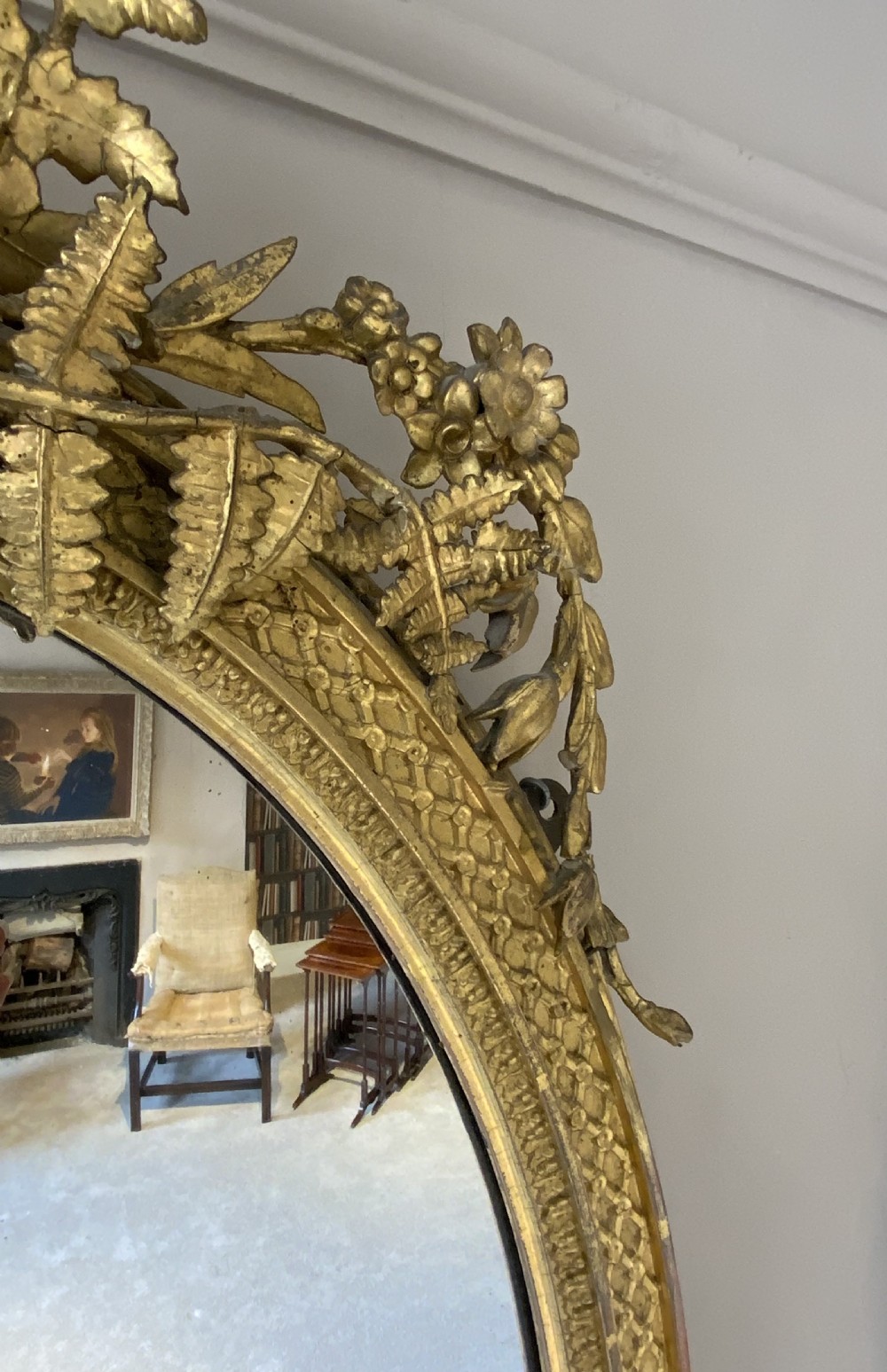 Pair of 19th century gilt mirrors View VII