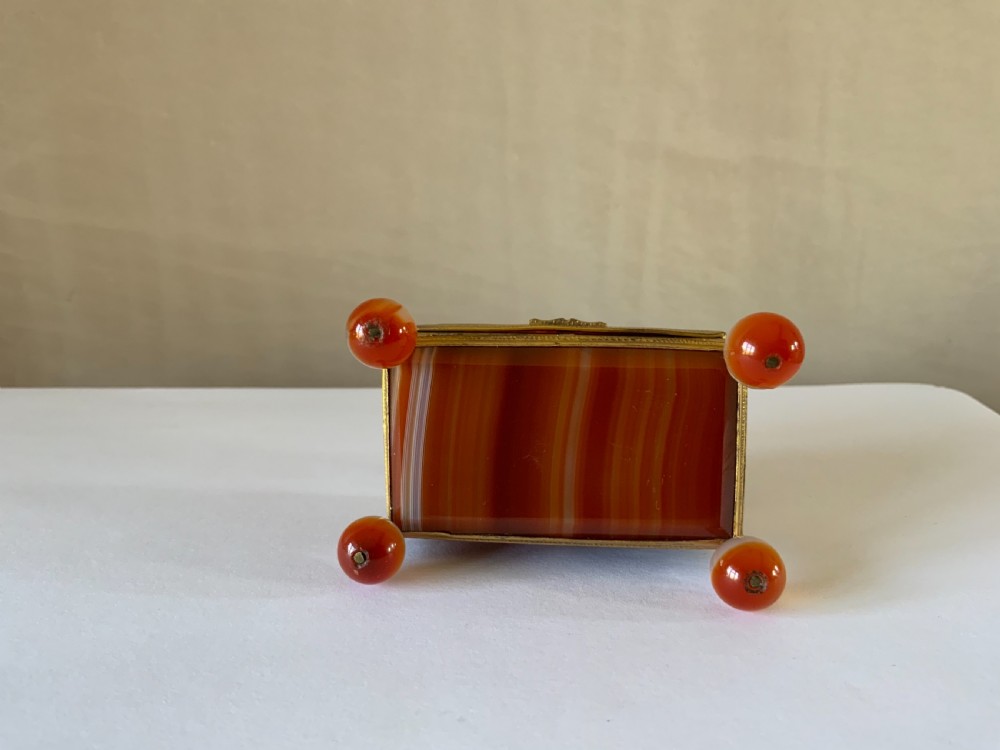 Ormolu mounted agate box View VII