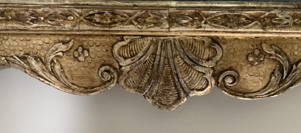 Gilt frame over mantle mirror View IV