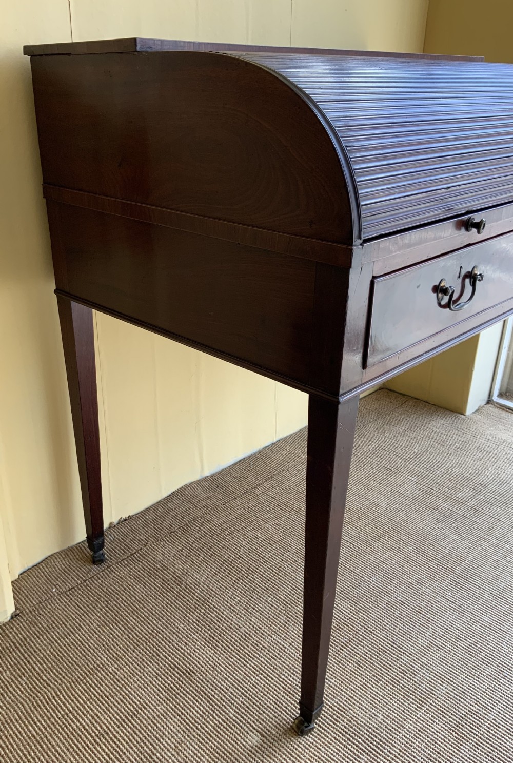 A Georgian mahogany desk View V