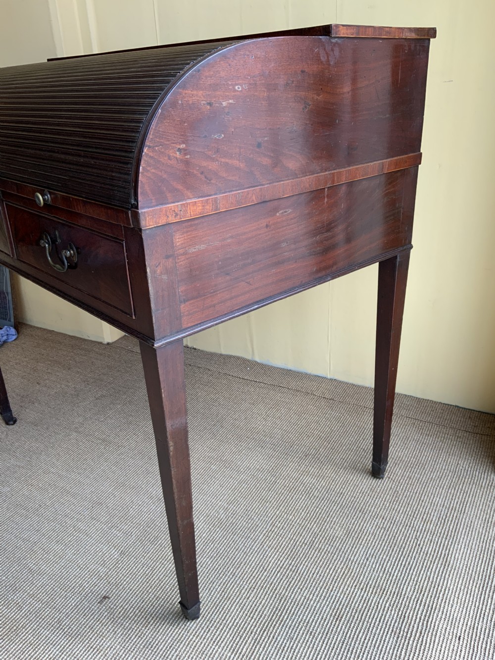 A Georgian mahogany desk View VII
