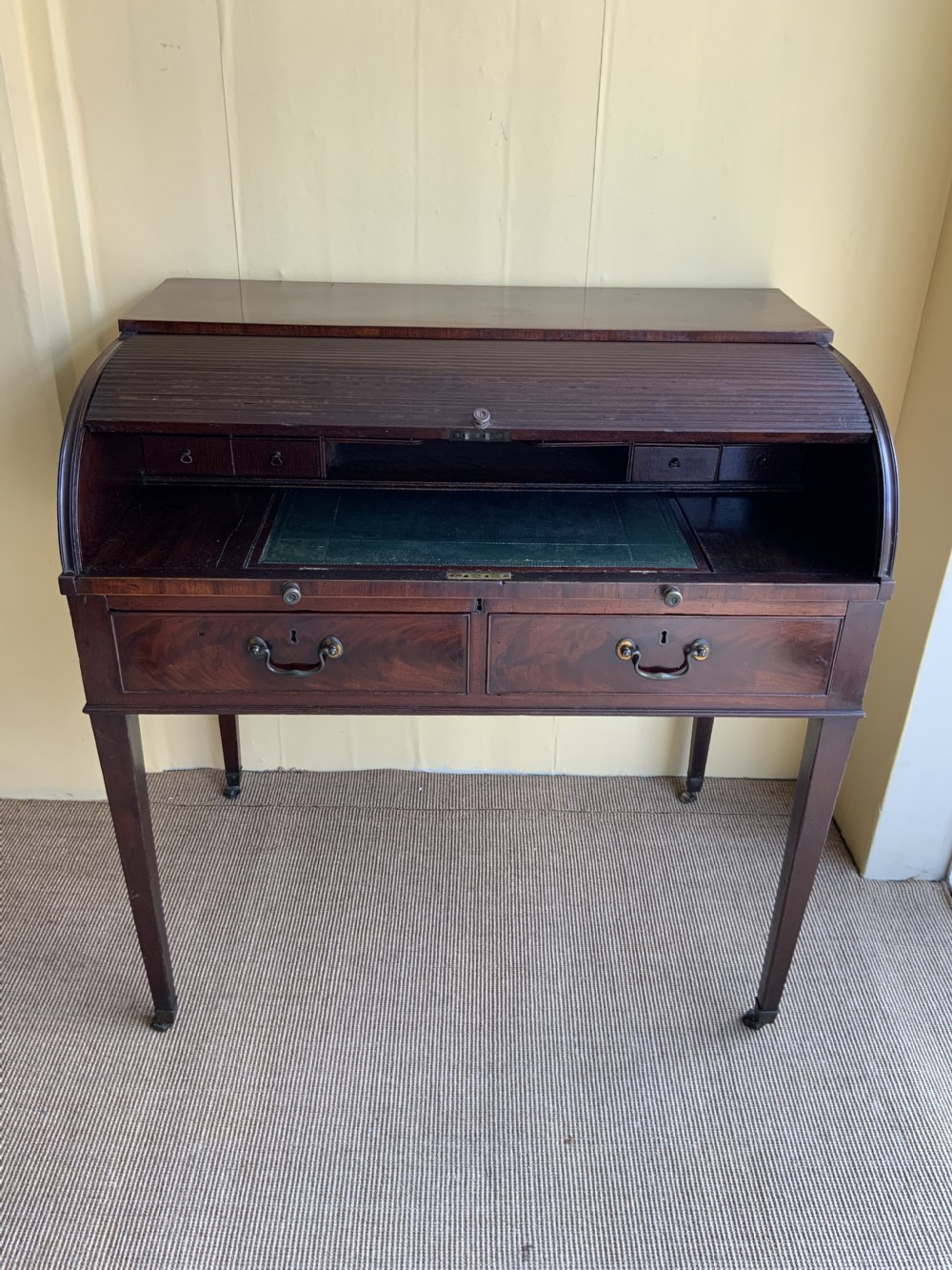 A Georgian mahogany desk View IX
