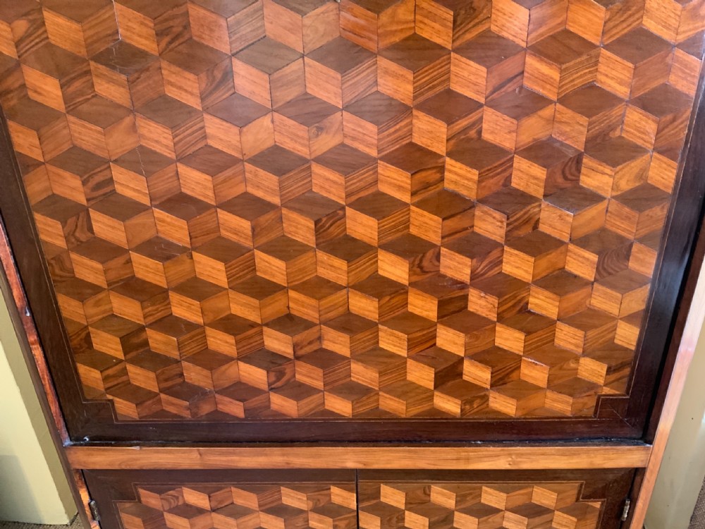 A French parquetry veneered secretaire View III