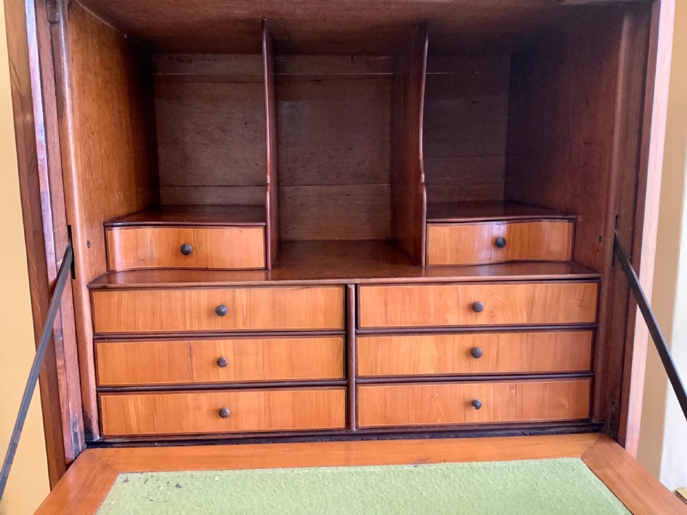 A French parquetry veneered secretaire View V