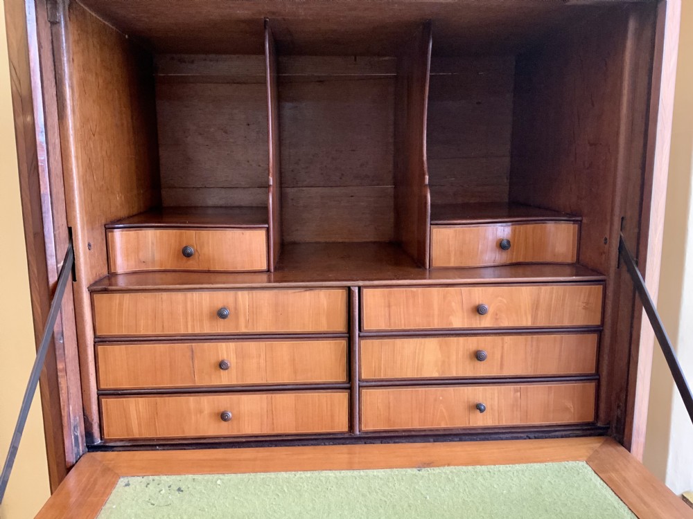 A French parquetry veneered secretaire View VII