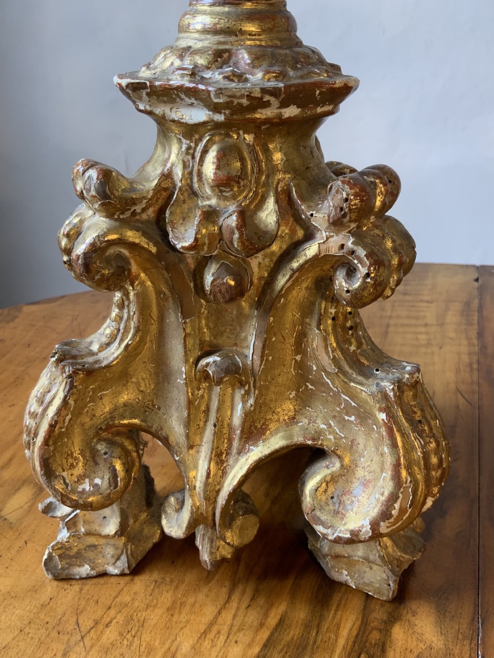 A pair of 19th century candelabra  View II
