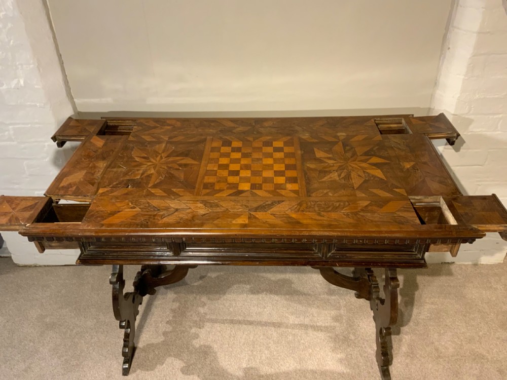 Walnut table View VII