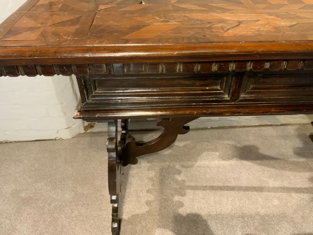 Walnut table View IX