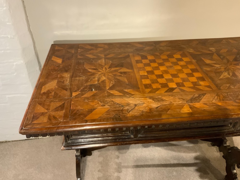 Walnut table View XI
