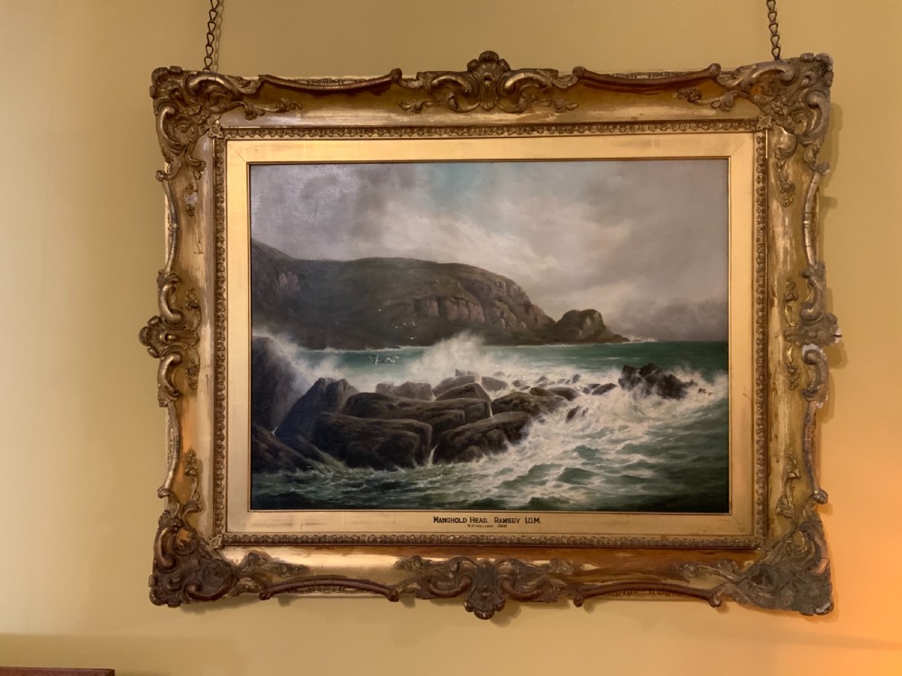 Sea scape oil painting on canvas