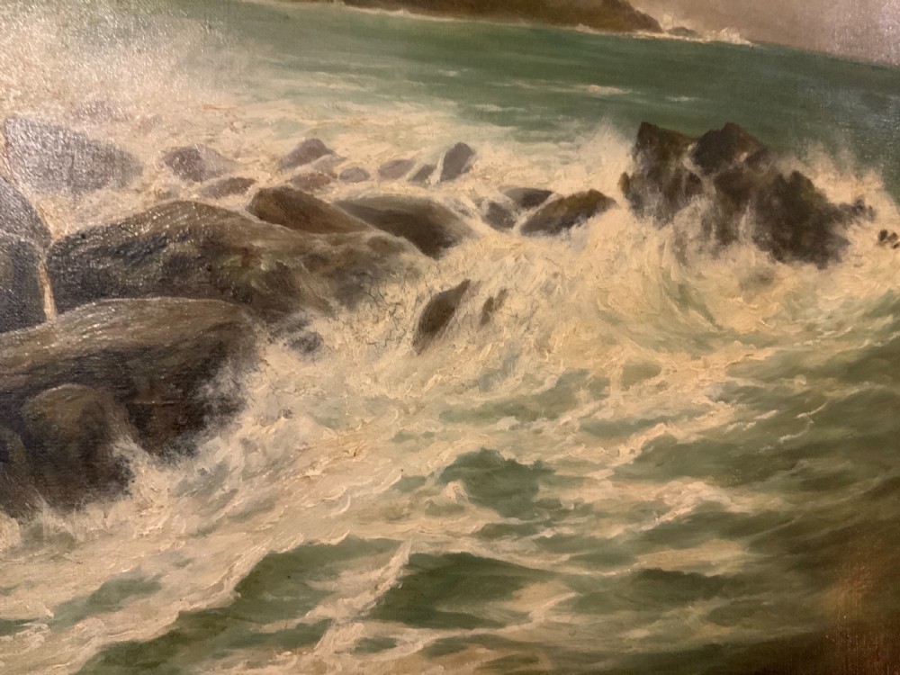 Sea scape oil painting on canvas View IV
