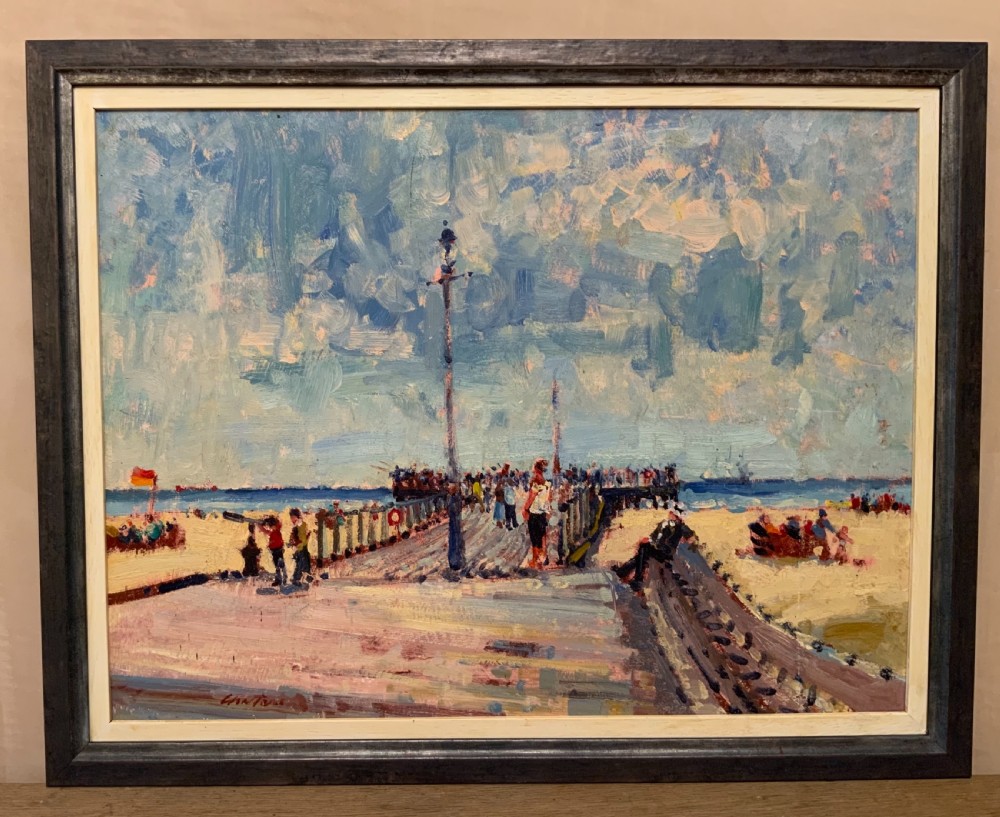 Oil on board by Geoffrey Chatten