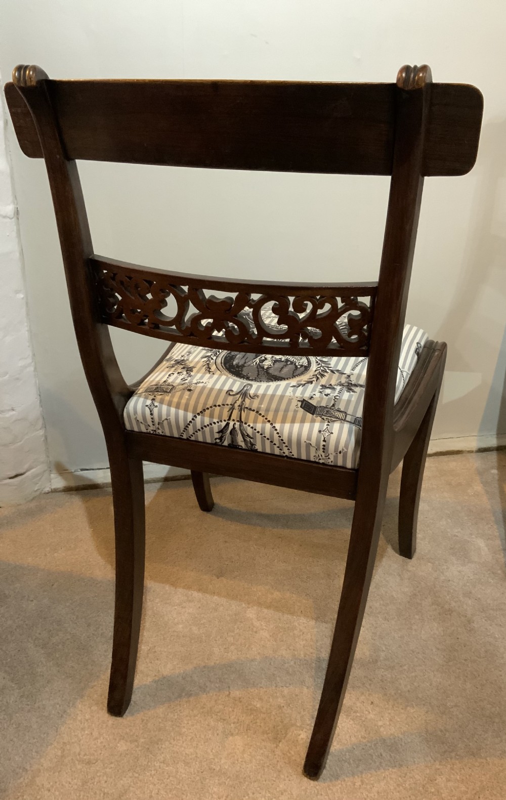 Set of eight Regency dining chairs View VI