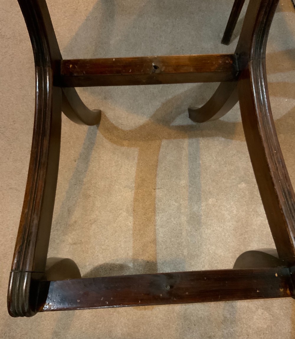 Set of eight Regency dining chairs View VII
