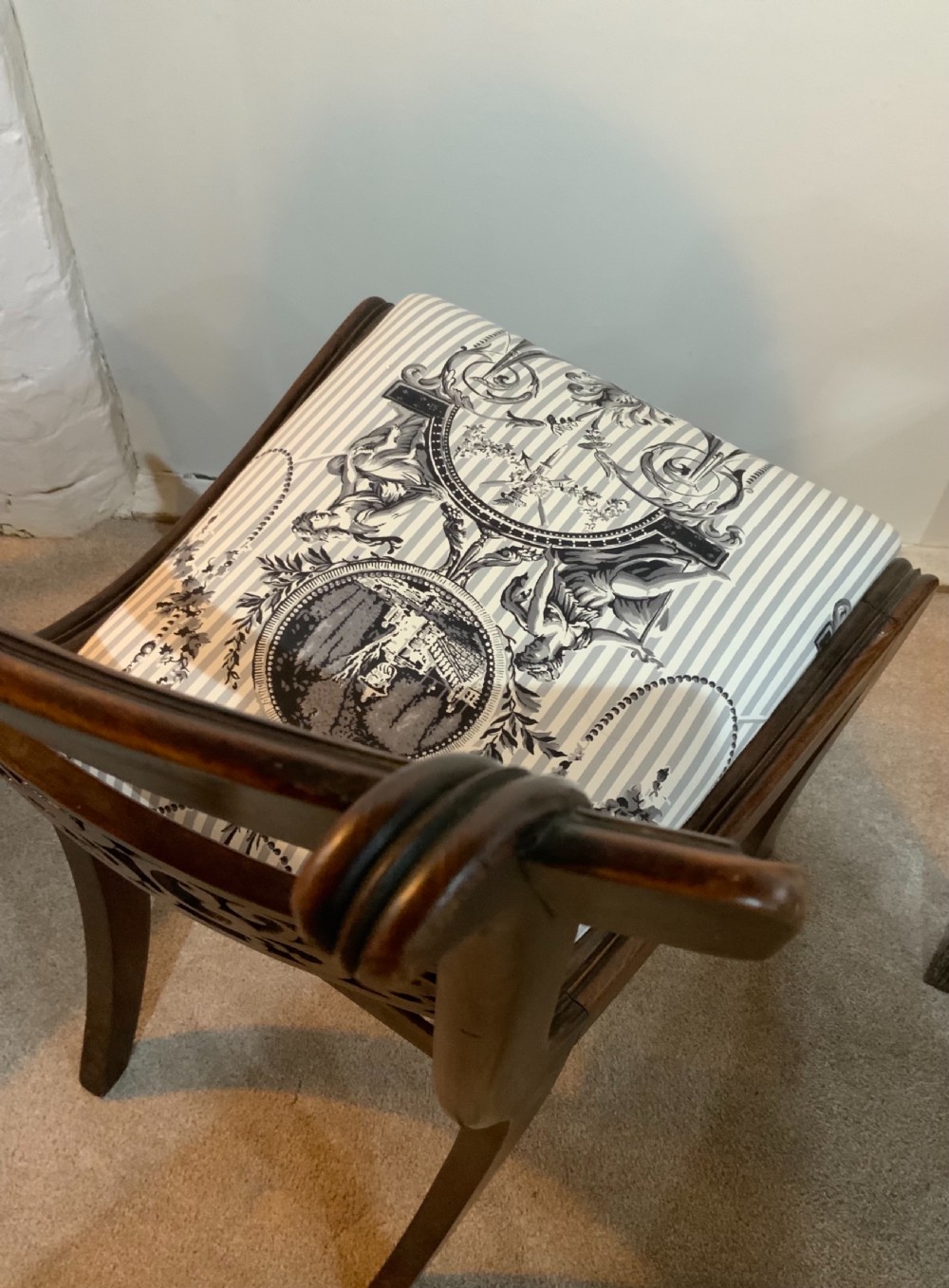 Set of eight Regency dining chairs View VIII