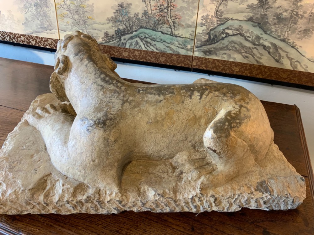 A Chinese stone sculpture View II