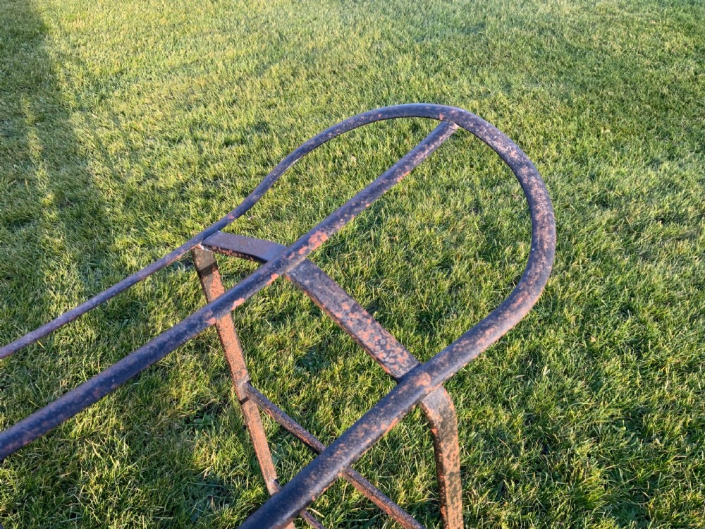 19th century iron saddle horse View IV