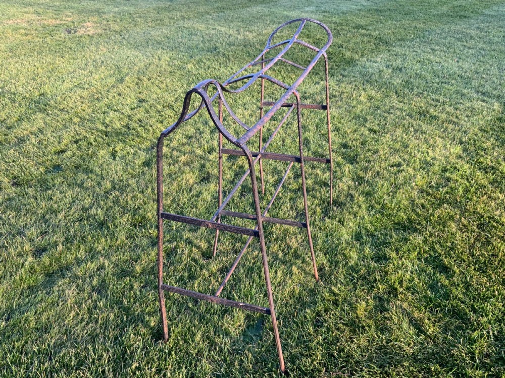 19th century iron saddle horse View VIII