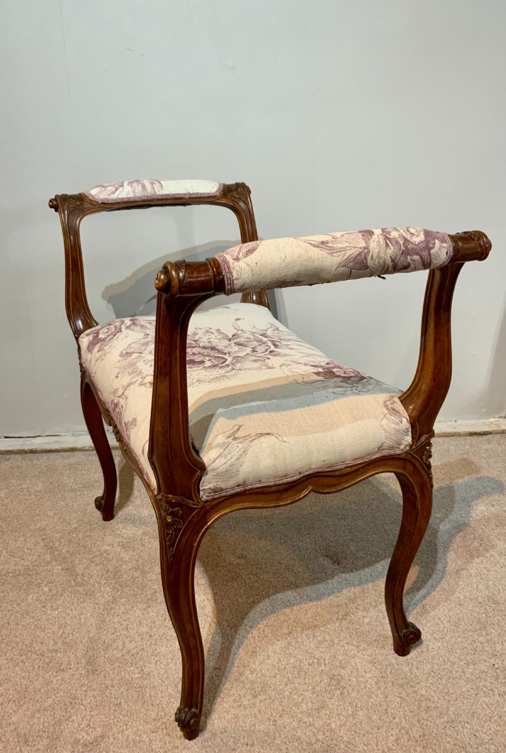 A 19th century French stool View III
