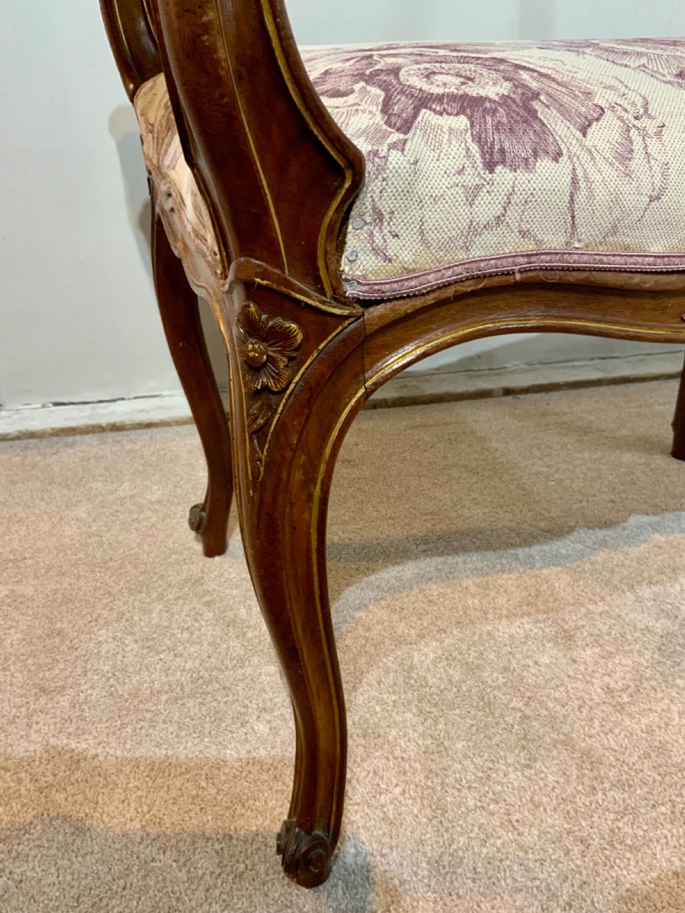 A 19th century French stool View V