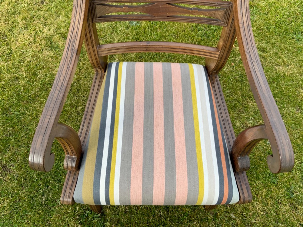 Pair of Regency arm chairs View VIII