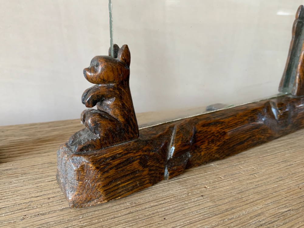 A  pair of carved oak photograph frames View III