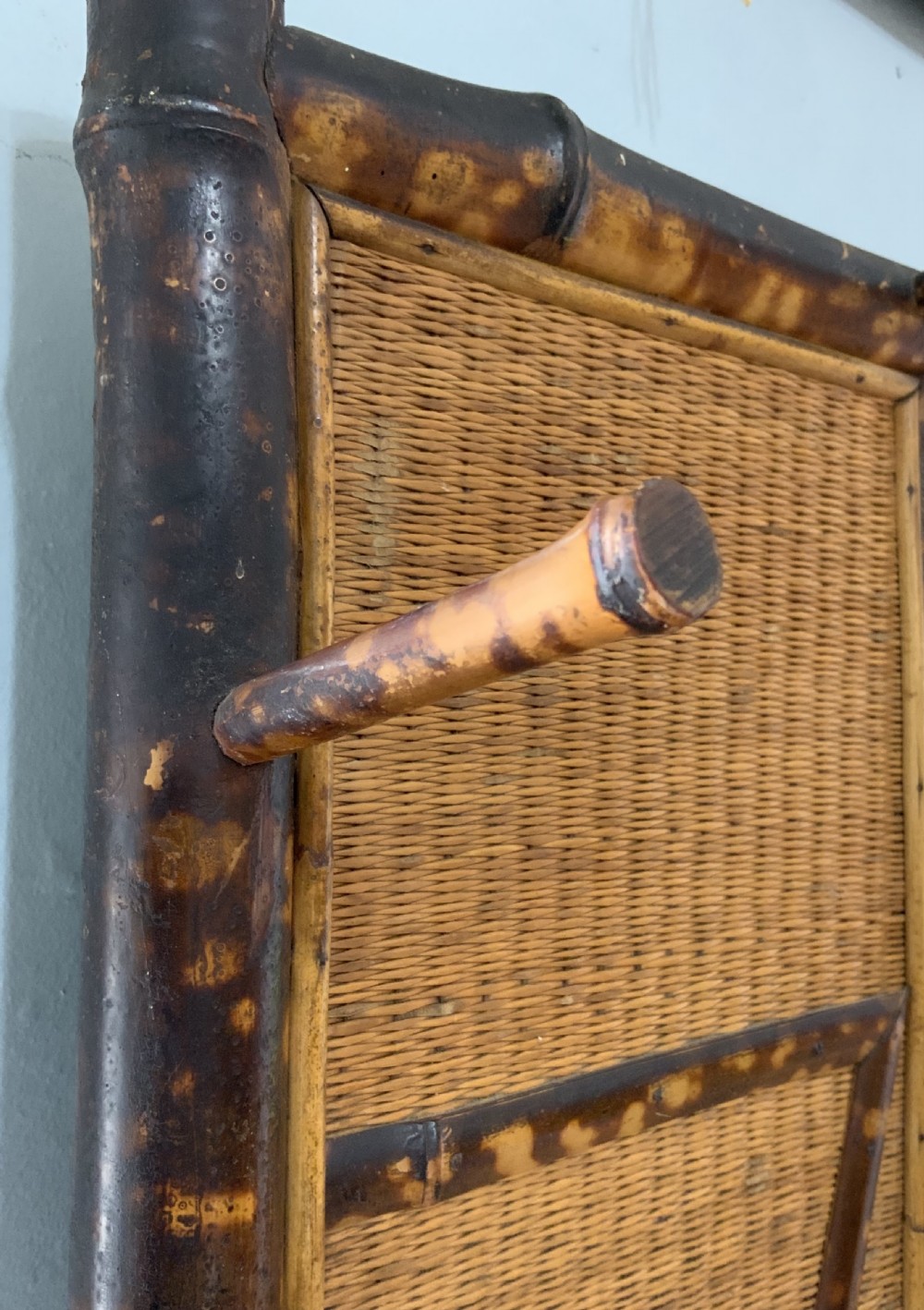A Late Victorian bamboo framed hall stand View IV