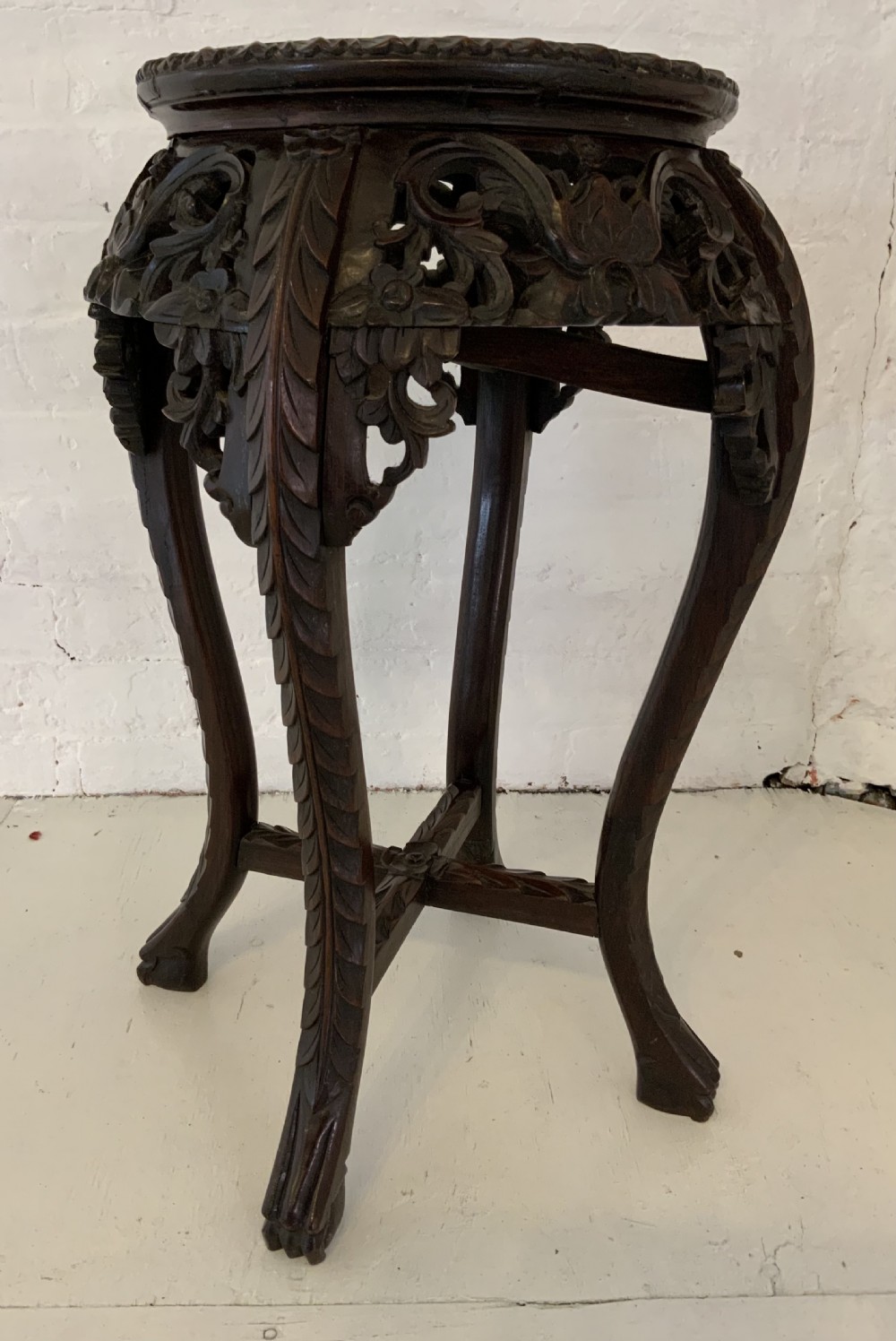 Chinese hardwood stand View VII