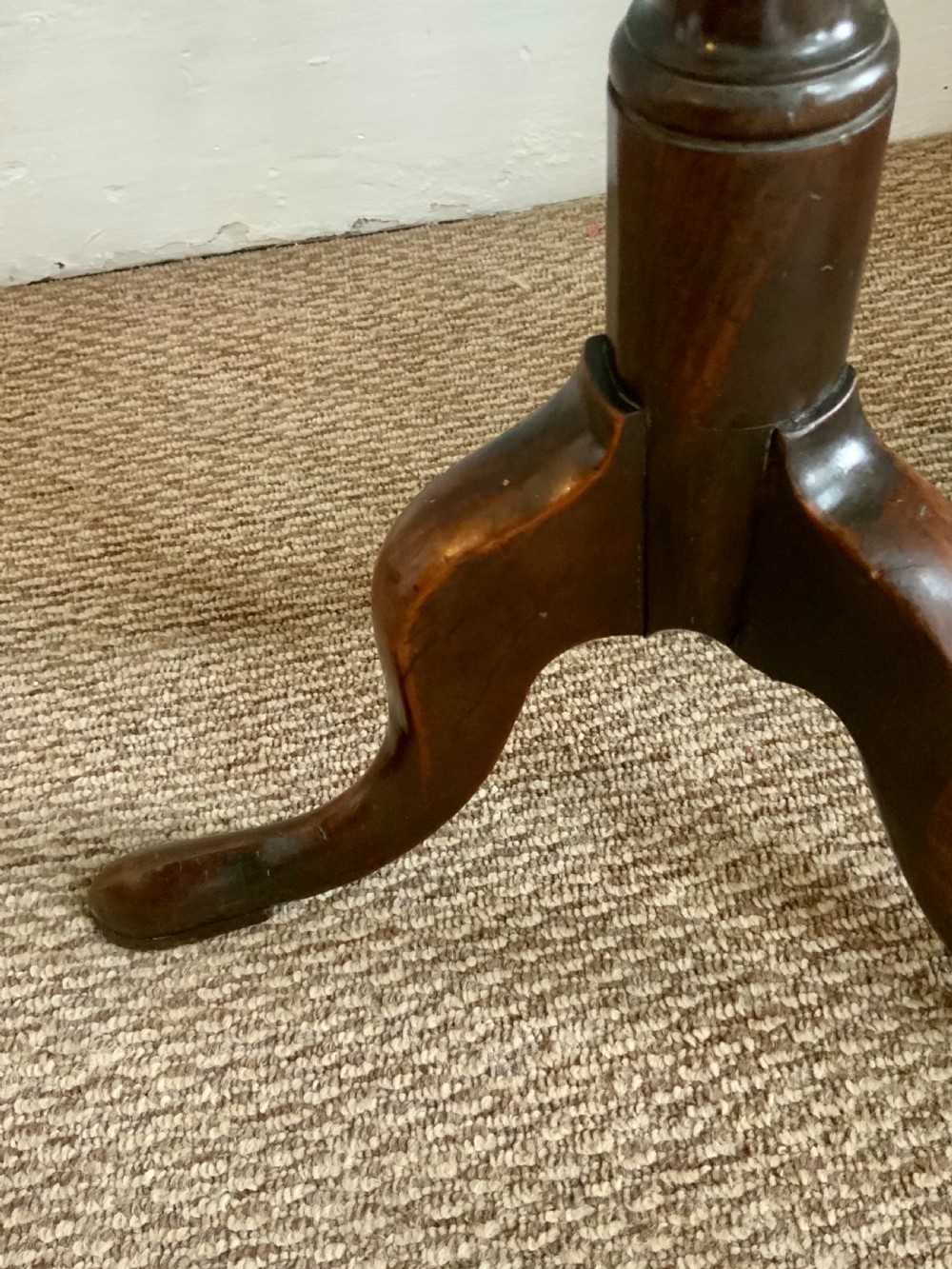 An 18th century mahogany tripod table View IV