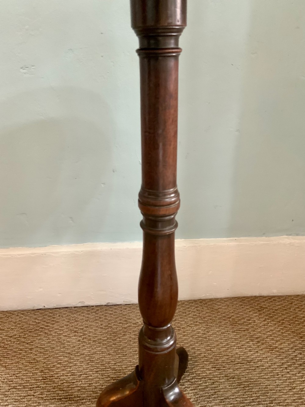 An 18th century mahogany tripod table View V