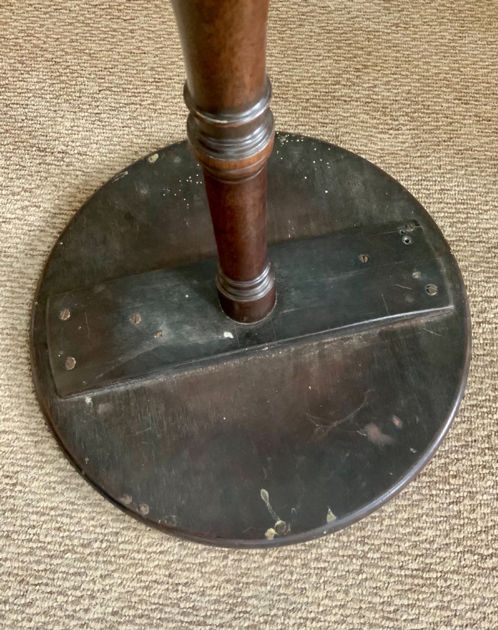 An 18th century mahogany tripod table View VI