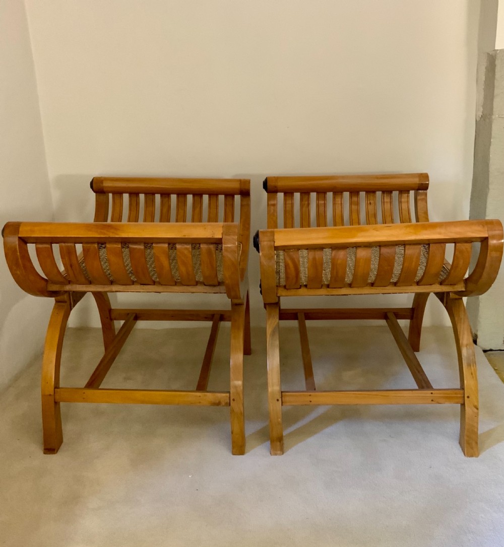  pair of window seats or stools View VI