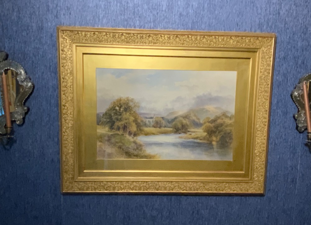 Landscape watercolour View II