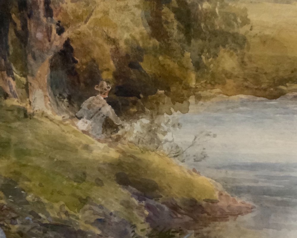 Landscape watercolour View III