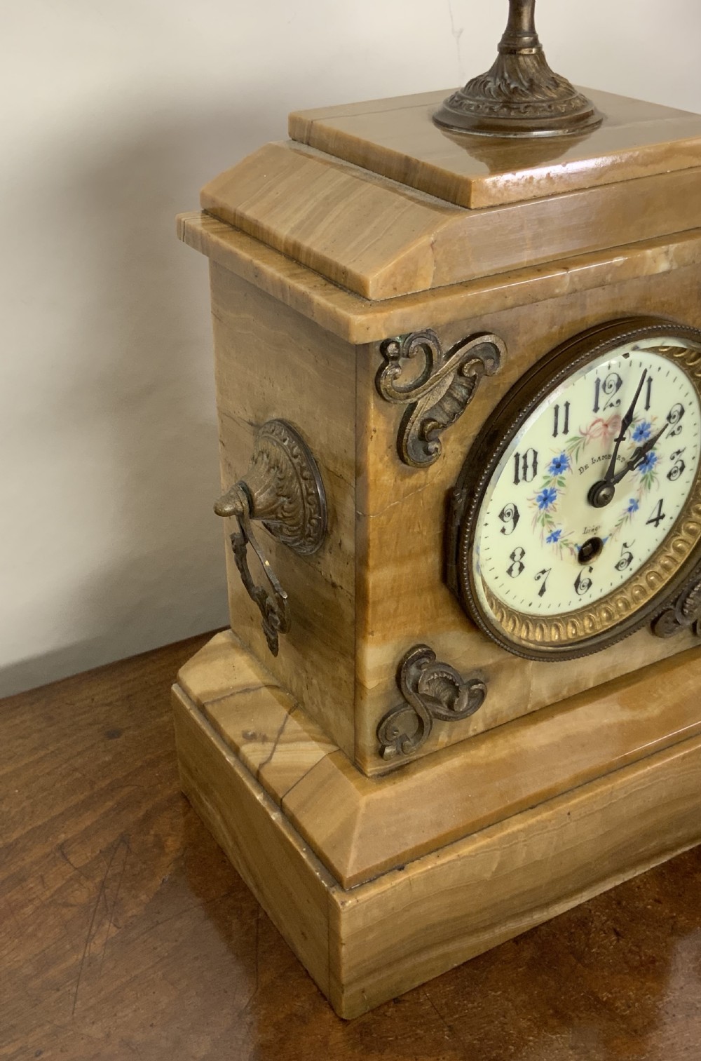 Late 19th century clock garniture View VIII